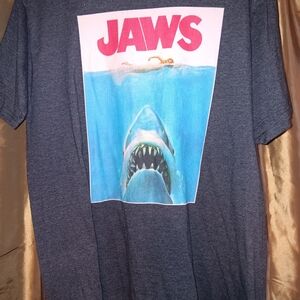Jaws Graphic Tee - Dark Gray